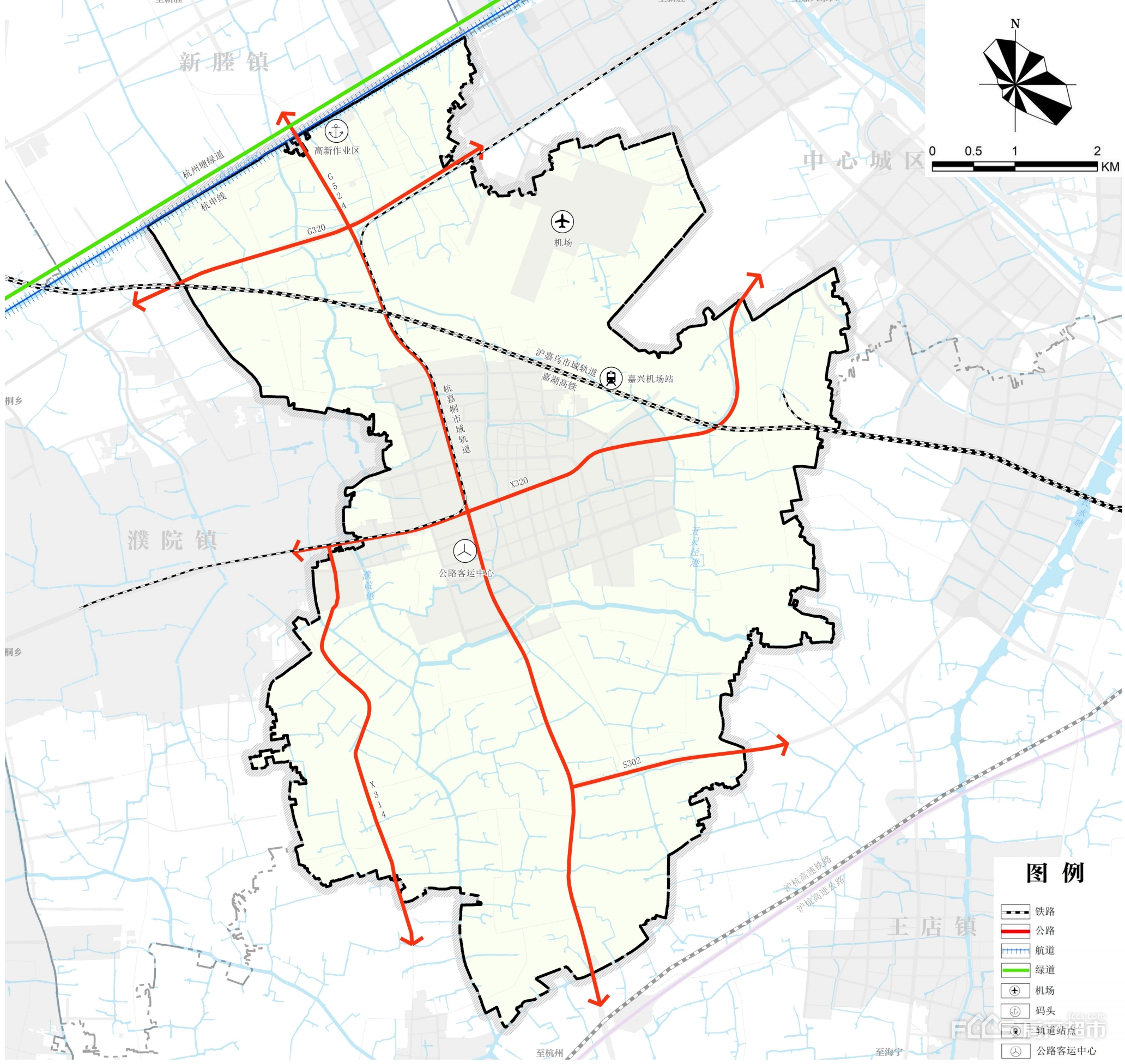 中江县最新城市规划图